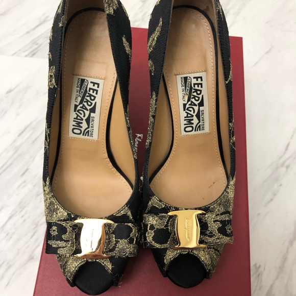 Teodora Ferragamo Pumps Size 6 - Picture 3 of 8